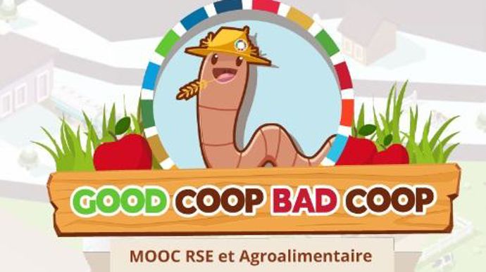 Parmi les nouveautés de cette deuxième édition du Mooc RSE, un serious game « good coop-bad coop » est proposé pour s’assurer que les apprenants ont bien intégré les cours.